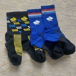 Rad Rabbit running socks
